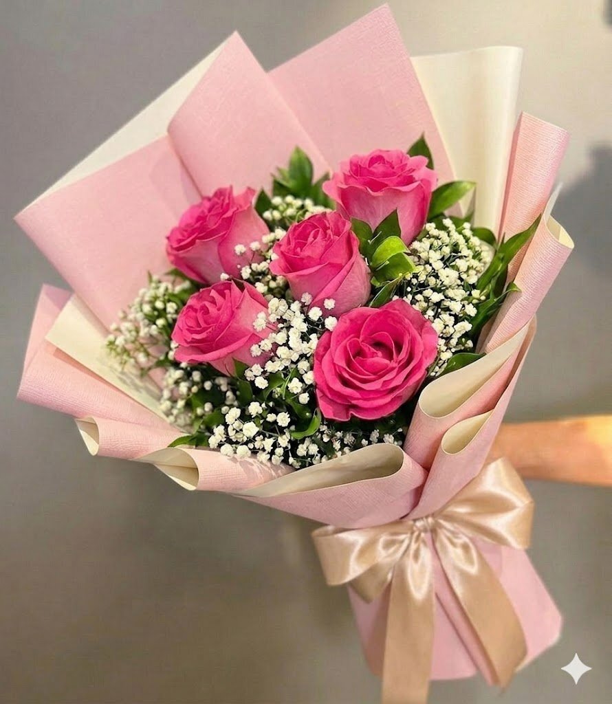 Buquê Rosas Pink — Floricultura Salvador